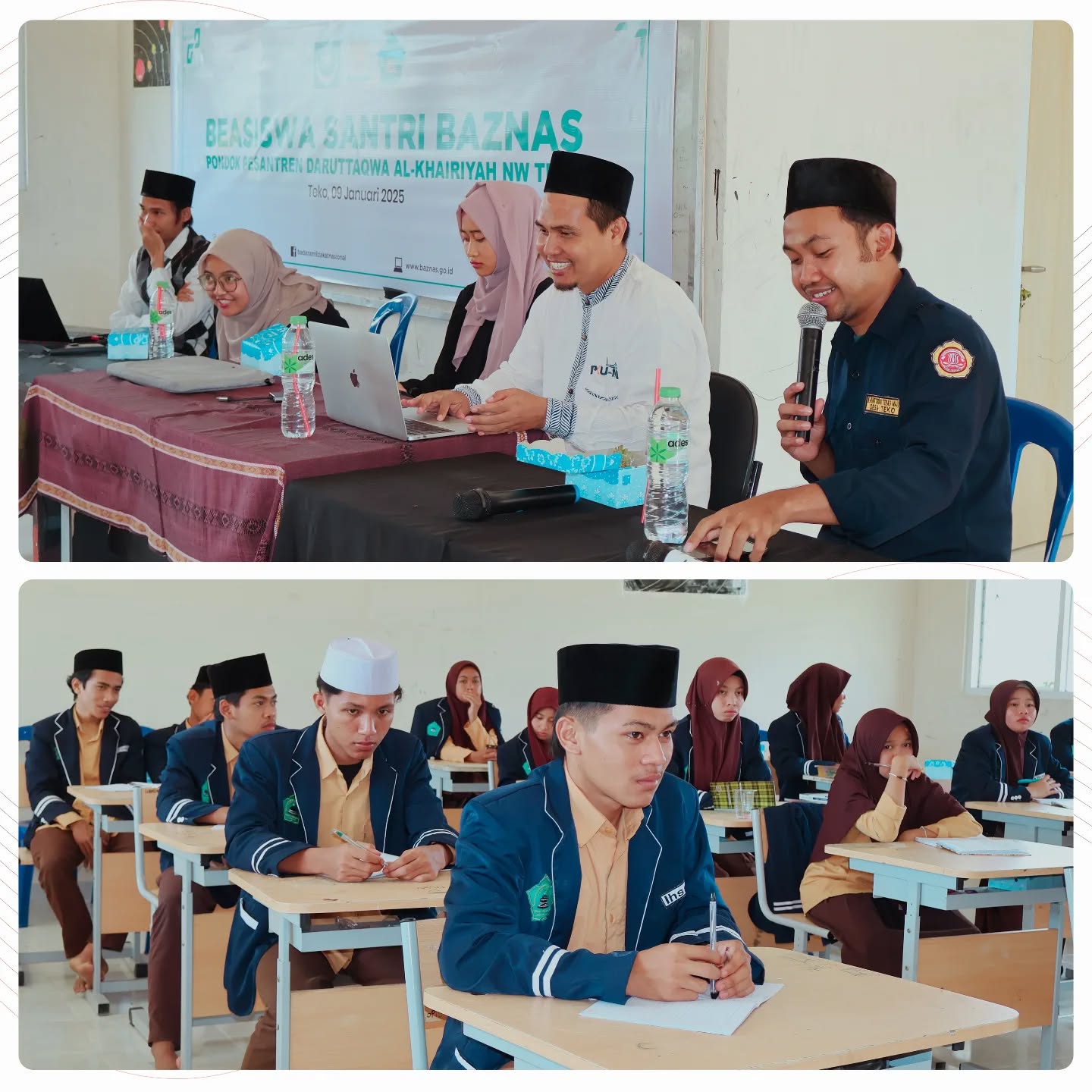 Sharing Sessions Beasiswa Santri Baznas 2024
